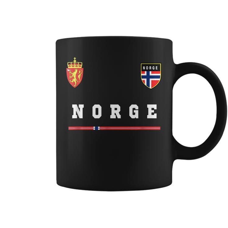 Norge  SportSoccer Jersey  Flag Football Oslo  Coffee Mug