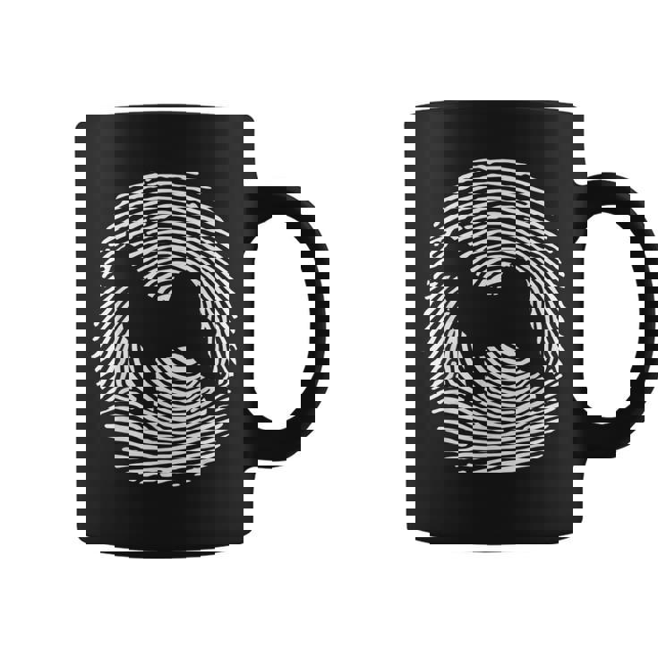 Norrbottenspets Dna I Fingerprint Norrbottenspets Dog Coffee Mug