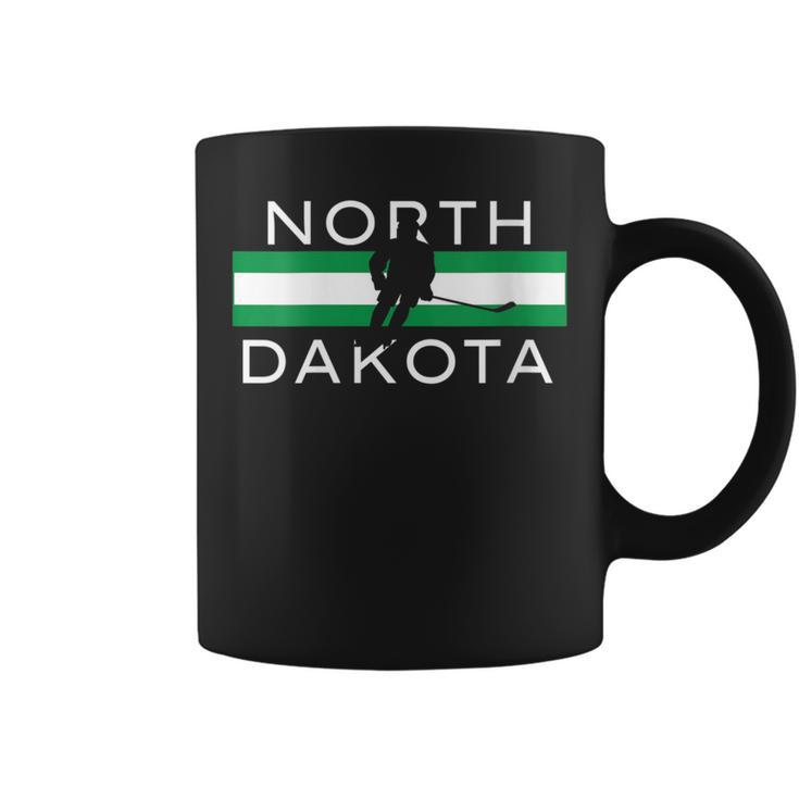 North Dakota Ice Hockey Player Forward Coach Team State Coffee Mug