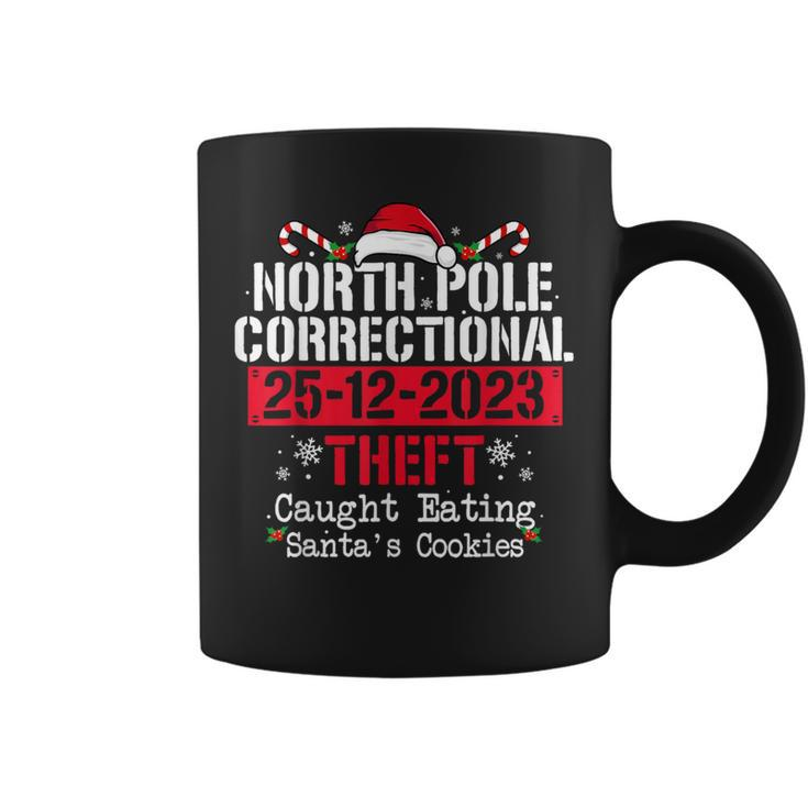 North Pole Correctional Theft Family Matching Christmas Coffee Mug
