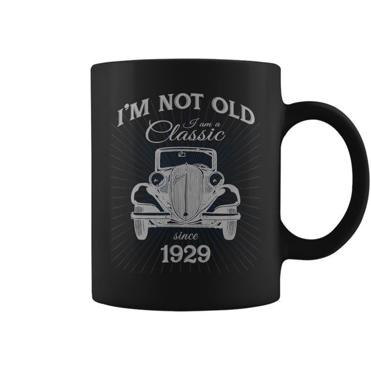 Not Old Im A Classic Since 1929 Funny 91St Birthday Gift Coffee Mug