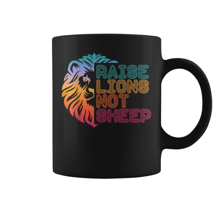 Not Sheep Be A Patriot American Usa Party Raise Lions Gifts  Coffee Mug