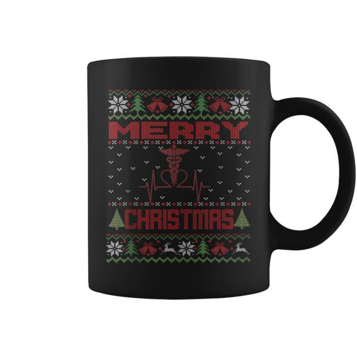 Nurse Nursing Merry Christmas Ugly Christmas Sweater Coffee Mug