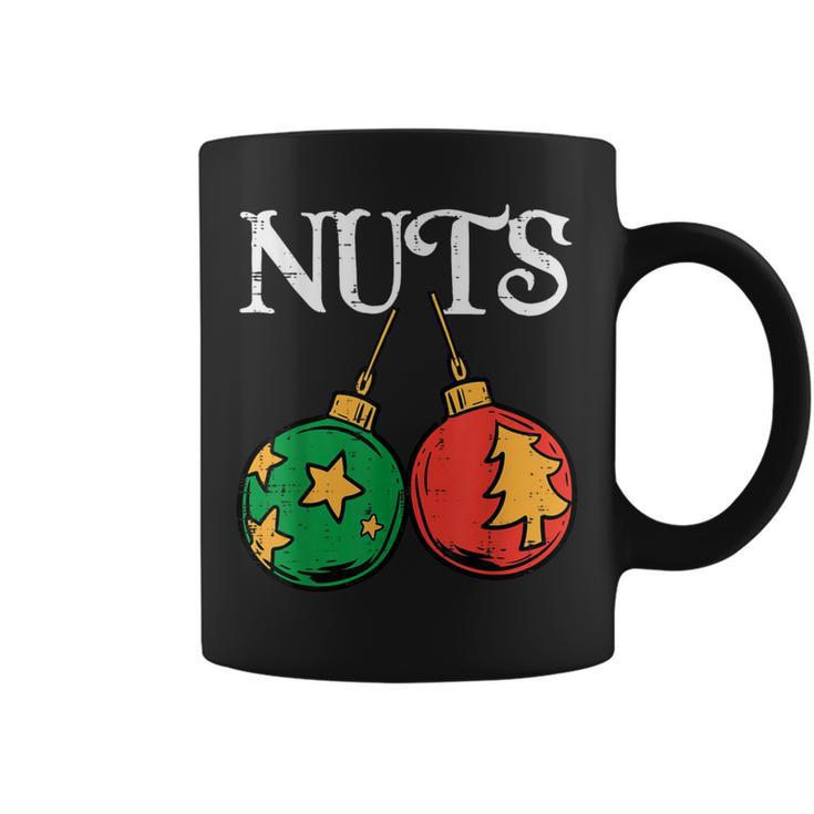 Nuts Chestnuts Matching Couples Set Christmas Xmas Men Coffee Mug