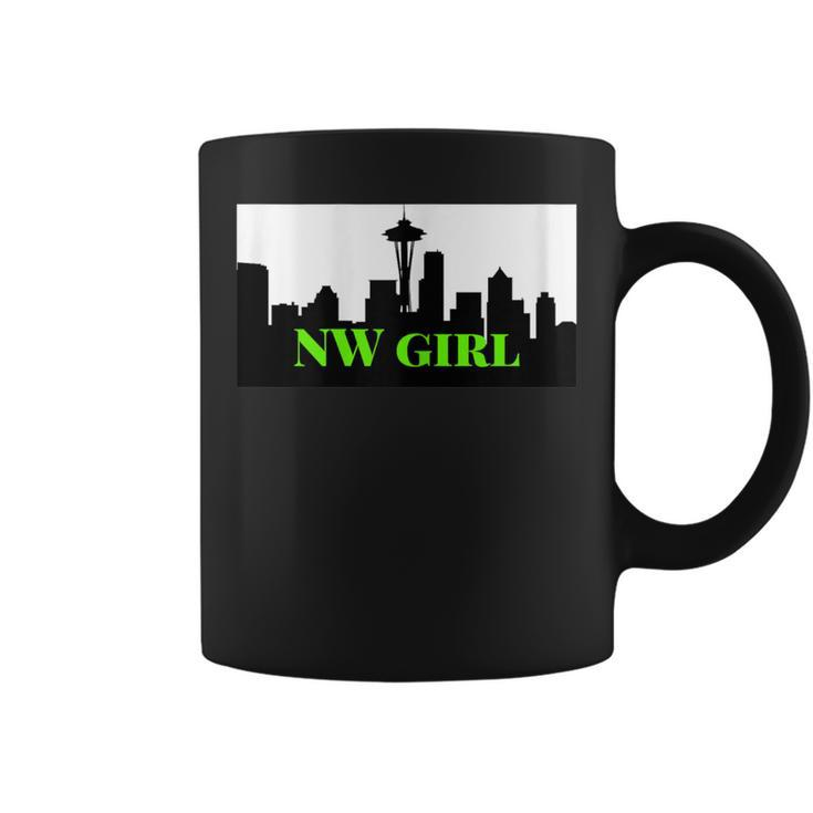 Nw Girl North West Space Needle Coffee Mug