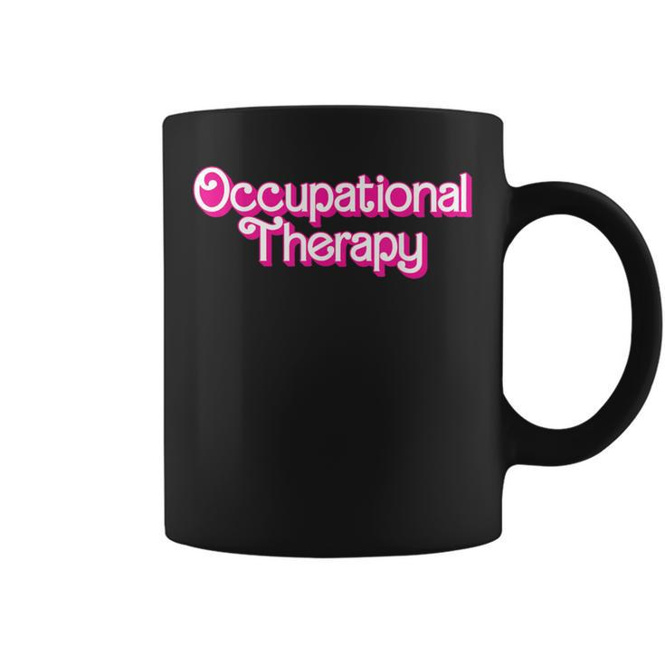 Occupational Therapy Retro Pink Style Ot Assistant Coffee Mug
