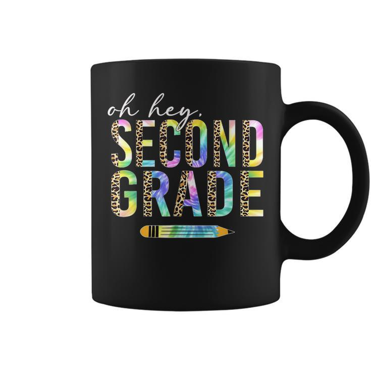 Oh Hey Second Grade Back To School Student 2Nd Grade Teacher Coffee Mug