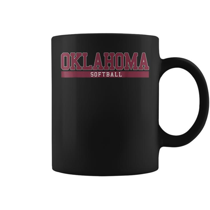 Oklahoma Softball Coach Outfit Softball Player  Coffee Mug