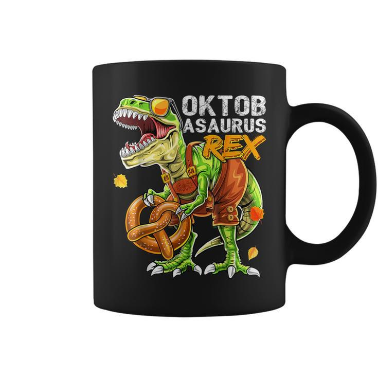 Oktoberfest Dinosaur Lederhosen Bavarian Costume Coffee Mug