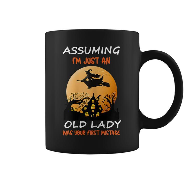 Old Lady Witch Halloween For Coffee Mug