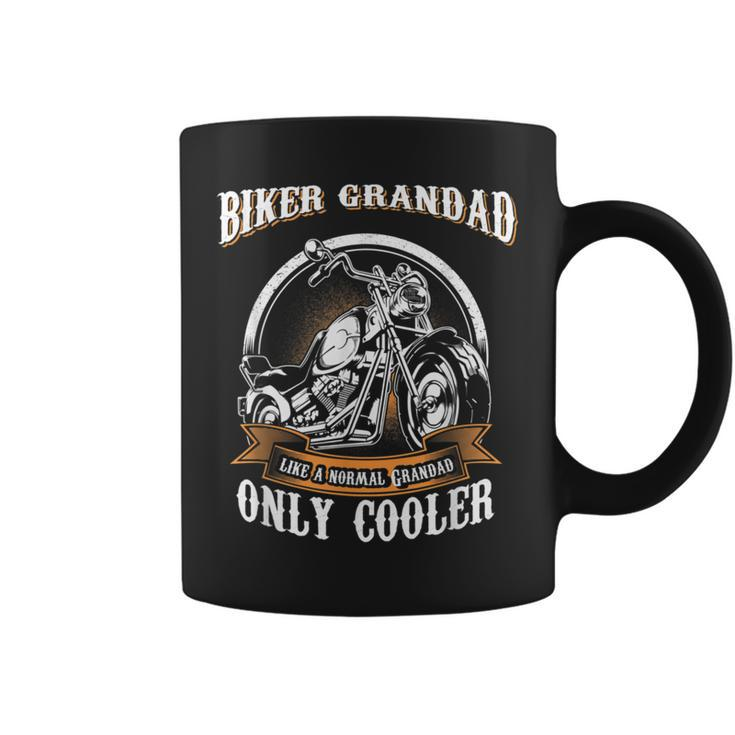 Only Cool Grandad Rides Motorcycles T  Rider Gift Coffee Mug