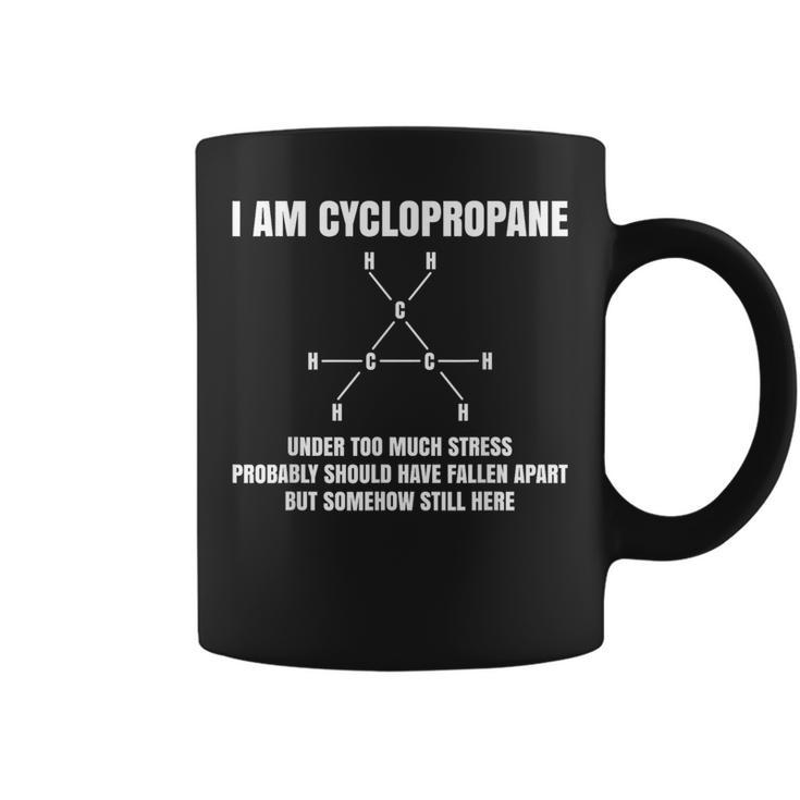 Organic Chemistry Nerd Cyclopropane Stress Joke Coffee Mug