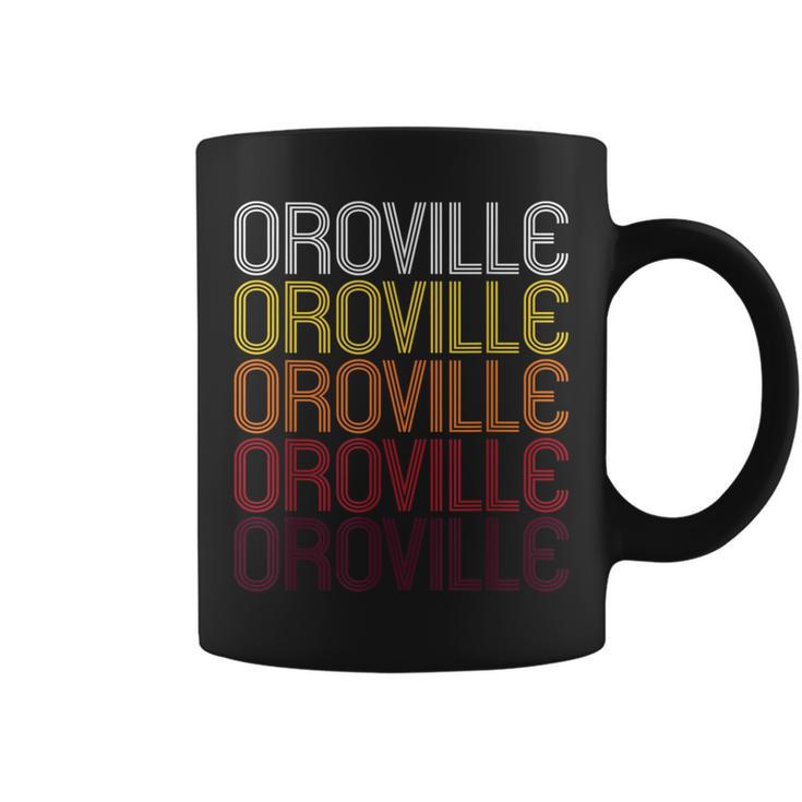Oroville Ca Vintage Style California Coffee Mug