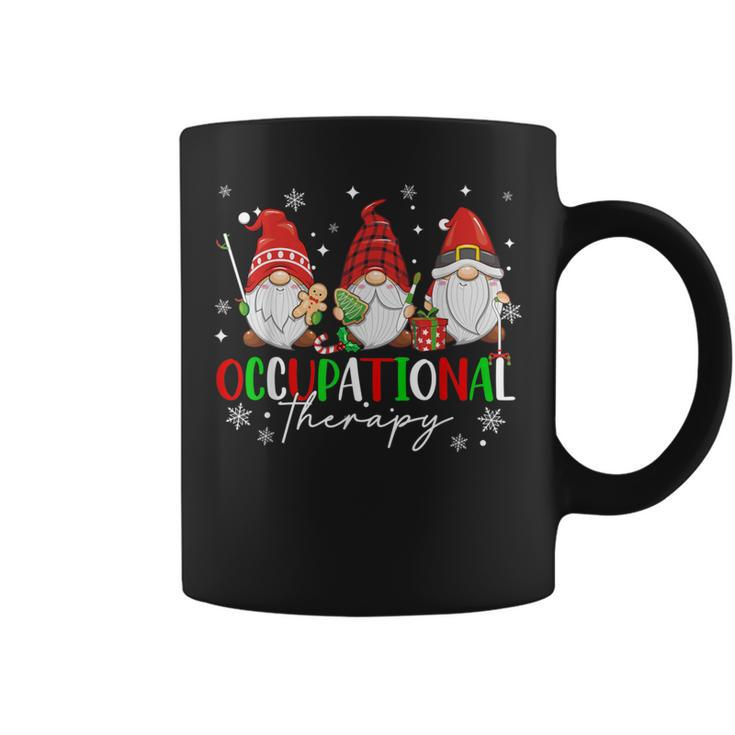 Ot Nurse Occupational Therapy Gnomies Christmas Xmas Pajama Coffee Mug