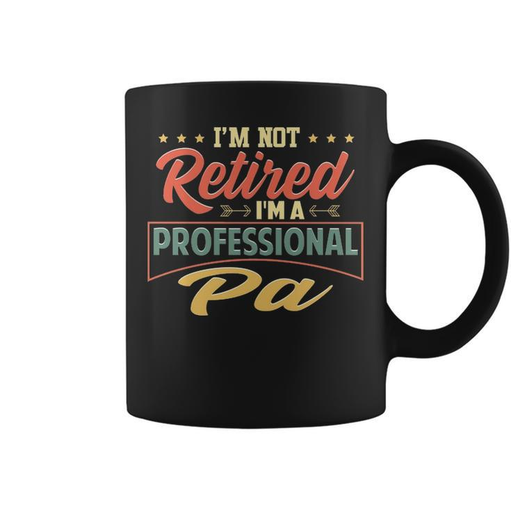 Pa Grandpa Gift Im A Professional Pa Coffee Mug