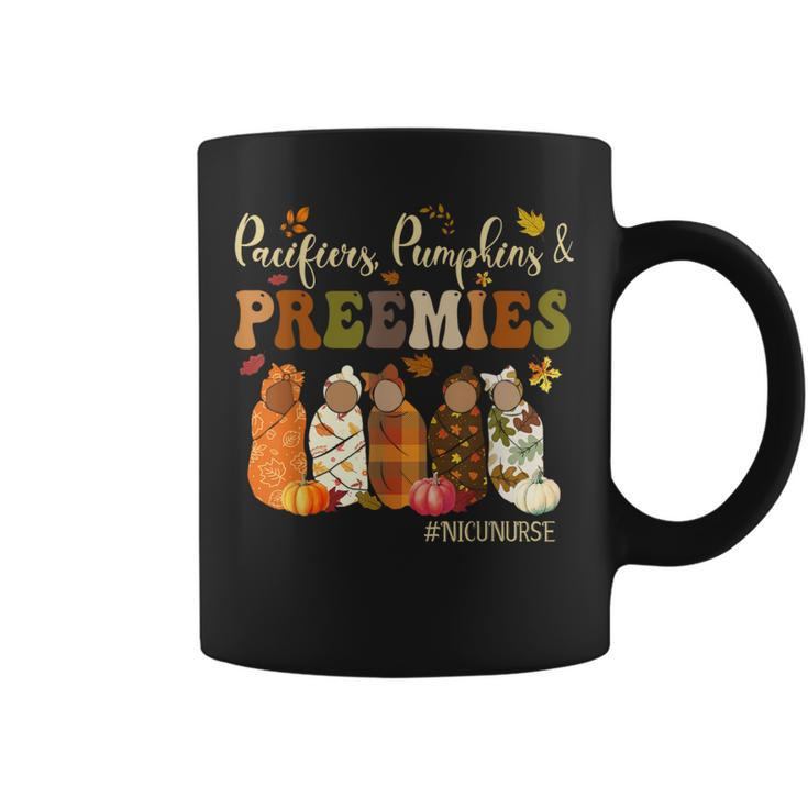 Pacifiers Pumpkins And Preemies Fall Autumn Nicu Nurse Coffee Mug