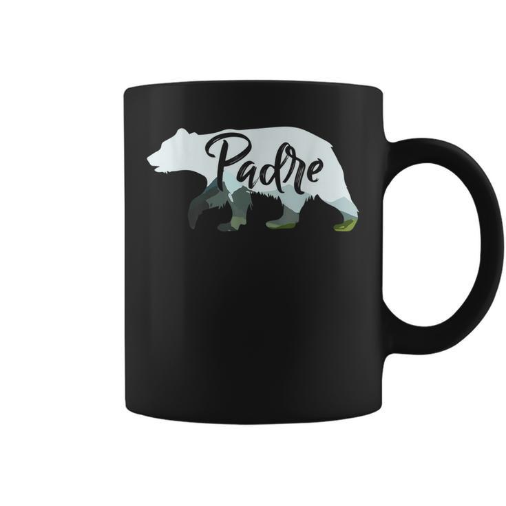 Padre Bear Funny Gifts For Dad Family Holiday   Gift For Mens Coffee Mug