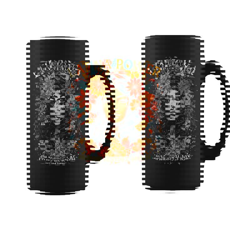 Hispanic Heritage Latina Power Flowers Coffee Mug