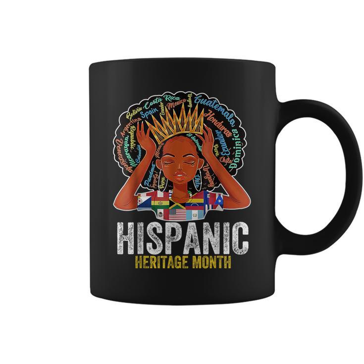 Hispanic Heritage Month Latina Girls Latino Countries Flags Coffee Mug
