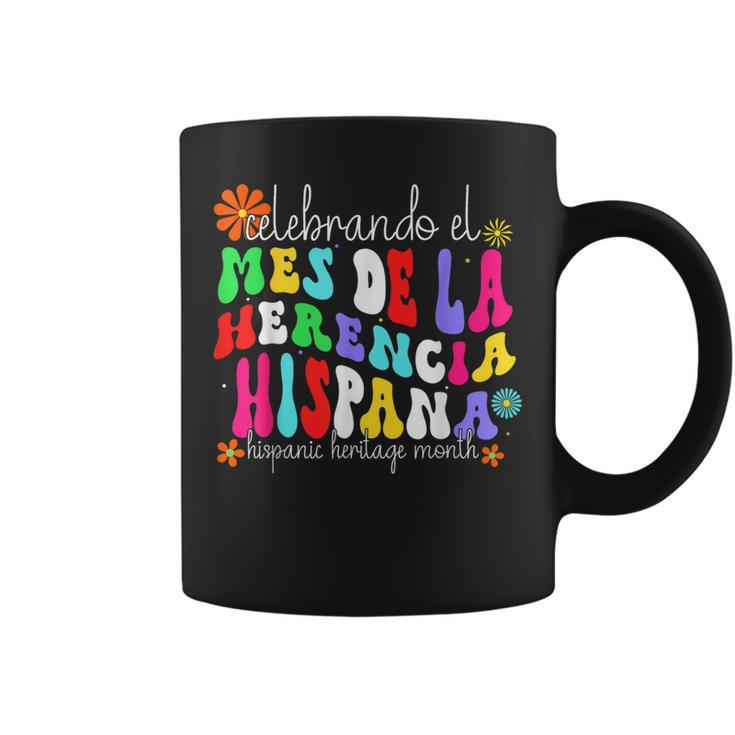 Hispanic Heritage Month Mes De La Herencia Hispana Groovy Coffee Mug