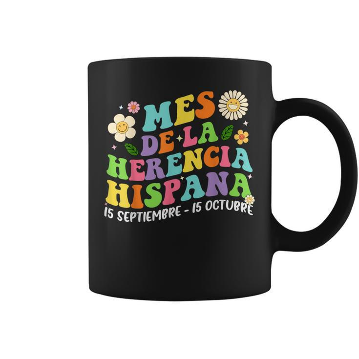 Hispanic Heritage Month Mes De La Herencia Hispana Groovy Coffee Mug