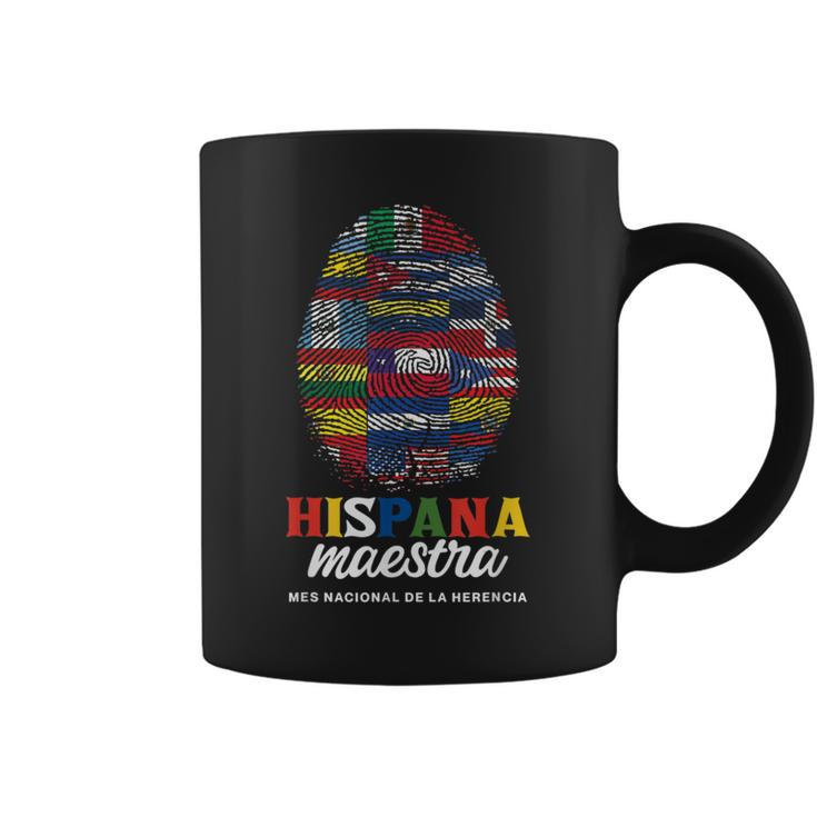 Hispanic Heritage Month Teacher Hispana Maestra Latina Coffee Mug