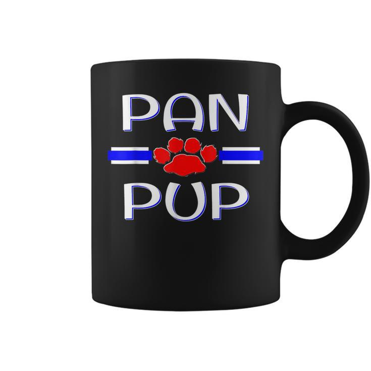 Pansexual Pup Fetish Human Puppy Play Kink Pan Pride Gift  Coffee Mug