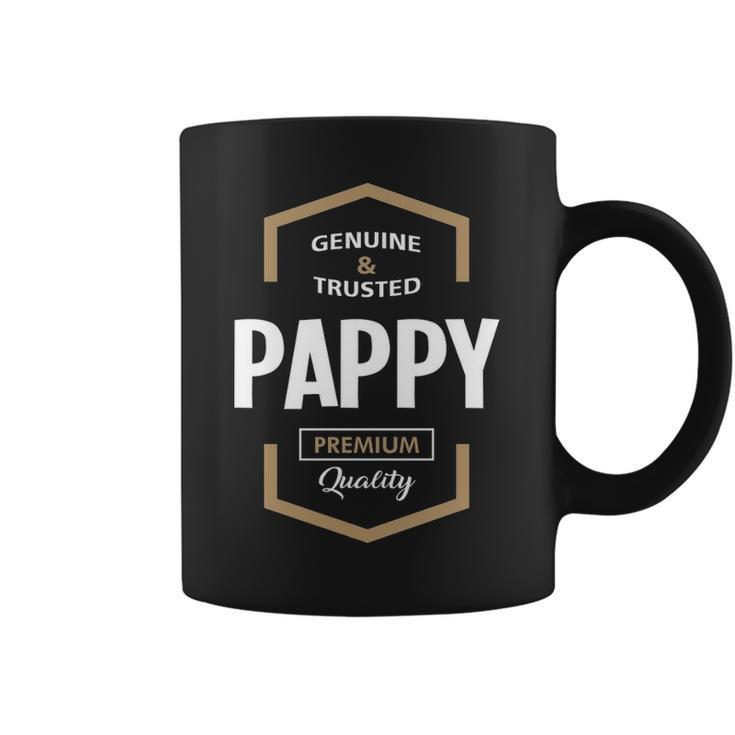Pappy Grandpa Gift Genuine Trusted Pappy Quality Coffee Mug