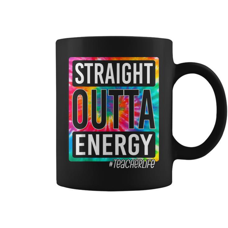 Paraprofessional Straight Outta Energy Teacher End Of Year Coffee Mug