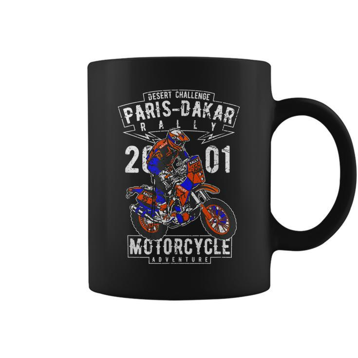 Parisdakar Rally Motorcycle Adventure Sahara Motocross Coffee Mug