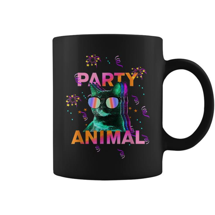 Party Cat Lover Party Animal Cool Cat Pet Lover Coffee Mug
