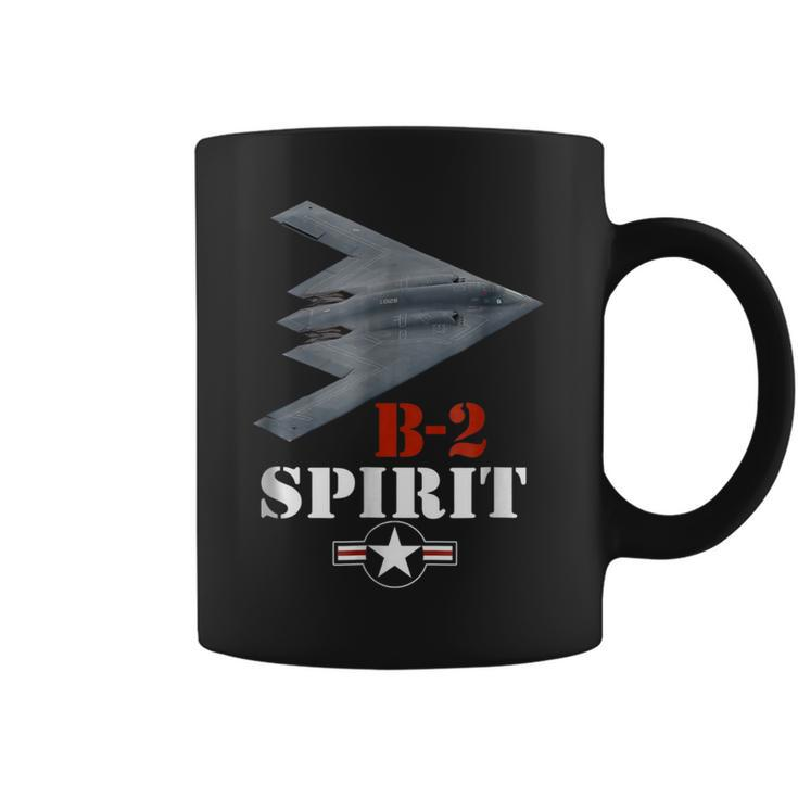 Patriotic B2 Stealth Bomber American Veteran Coffee Mug