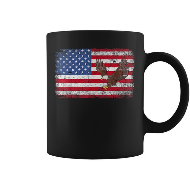 Patriotic Eagle 4Th Of July Usa American Flag Men Women Kids  Coffee Mug