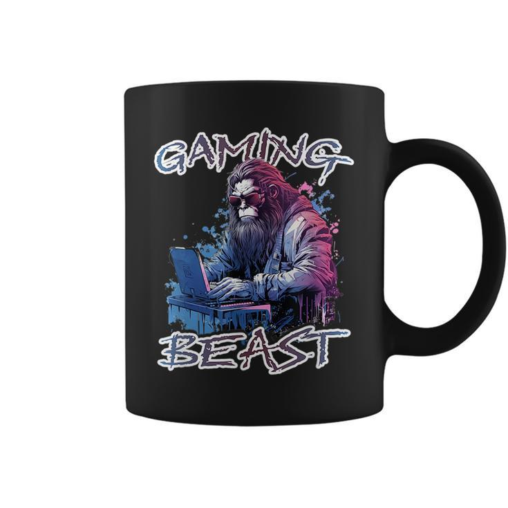 Pc Gamer Nerd Sasquatch Men Boys N Gaming Boyfriend Sasquatch Funny Gifts Coffee Mug