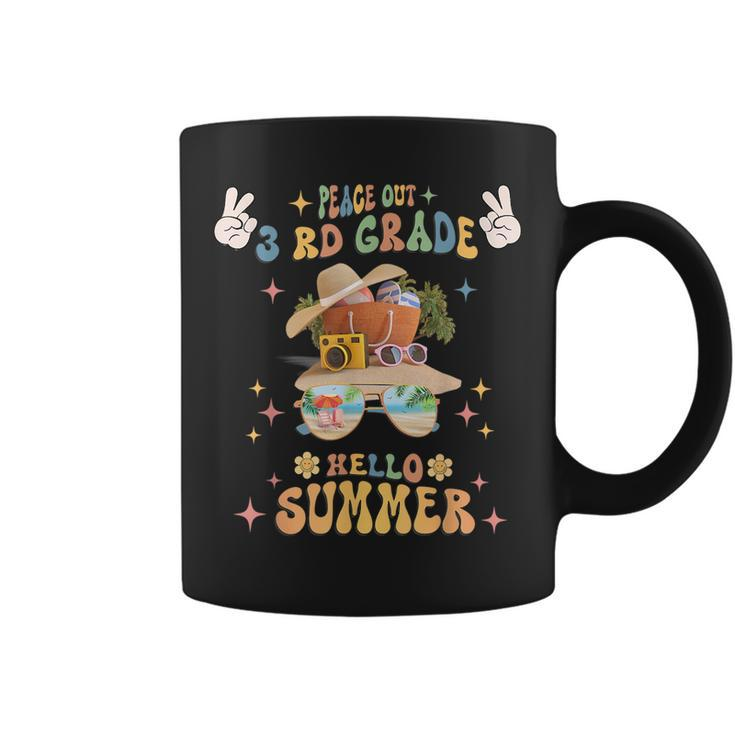 Peace Out 3Rd Grade Hello Summer  Coffee Mug