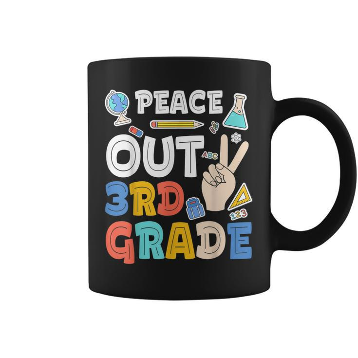 Peace Out 3Rd Grade  Third Grade Graduation Gift Coffee Mug