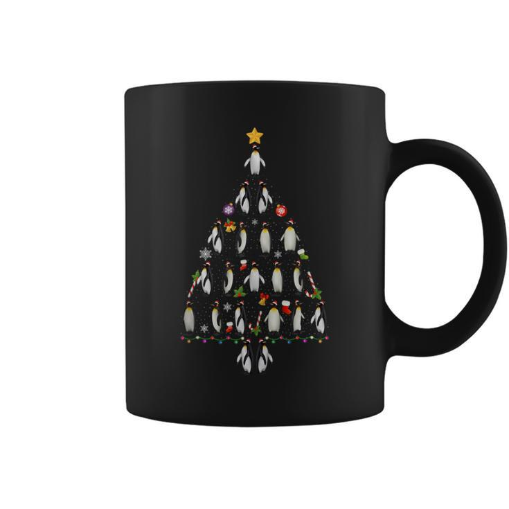 Penguin Christmas Tree Ugly Christmas Sweater Coffee Mug