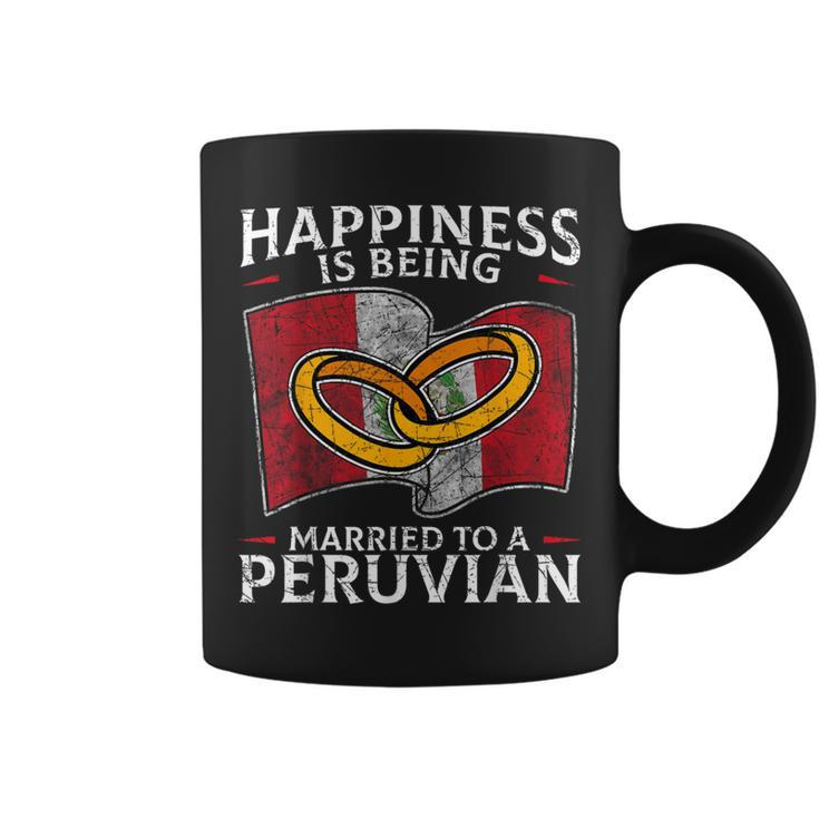 Peruvian Wedding Republic Of Peru Married Heritage Coffee Mug