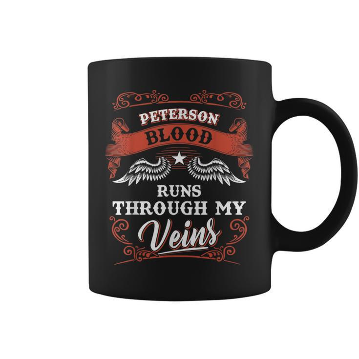 Peterson Blood Runs Through My Veins Youth Kid 1Kl2 Coffee Mug