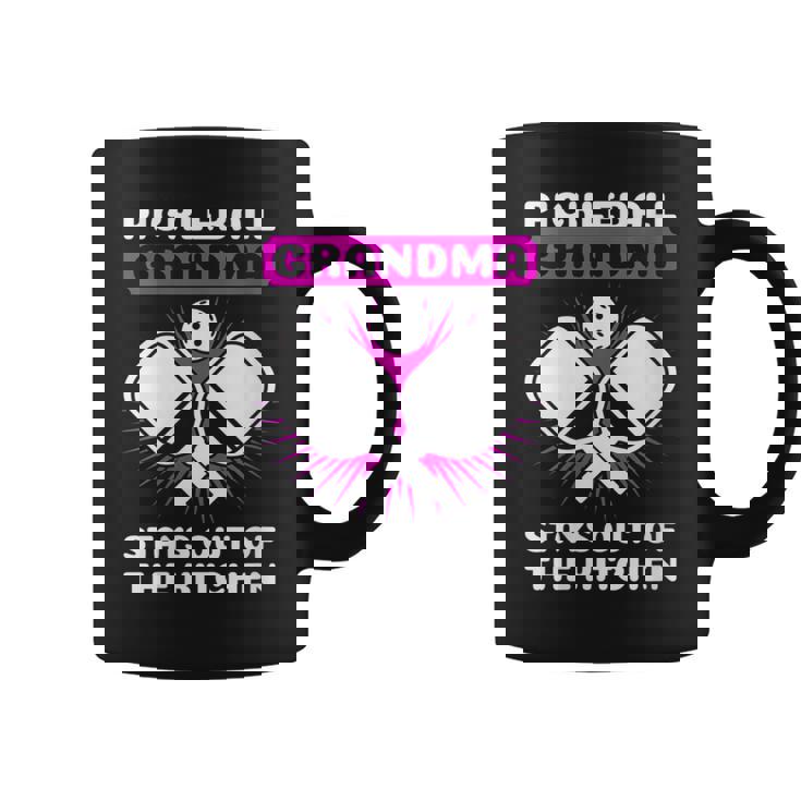 Pickleball Grandma Stays Out Of The Kitchen Grandmother  Coffee Mug