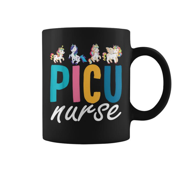 Picu Nurse Pediatric Unicorn Nurse Appreciation Nursing Coffee Mug