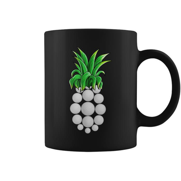 Pineapple Golf T  Hawaiian Aloha Beach Gift Hawaii  Coffee Mug