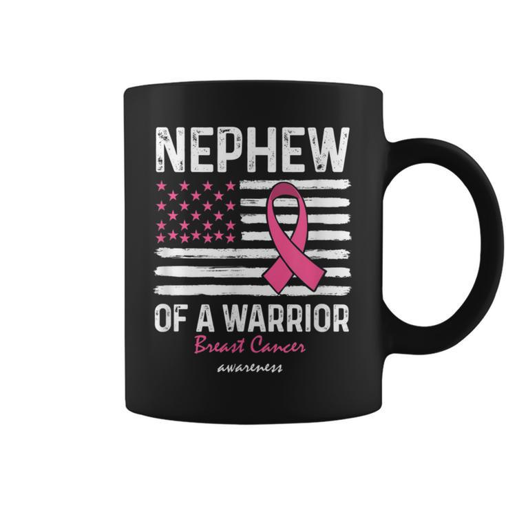 Pink Breast Cancer Nephew Of A Warrior Survivor Support  Coffee Mug