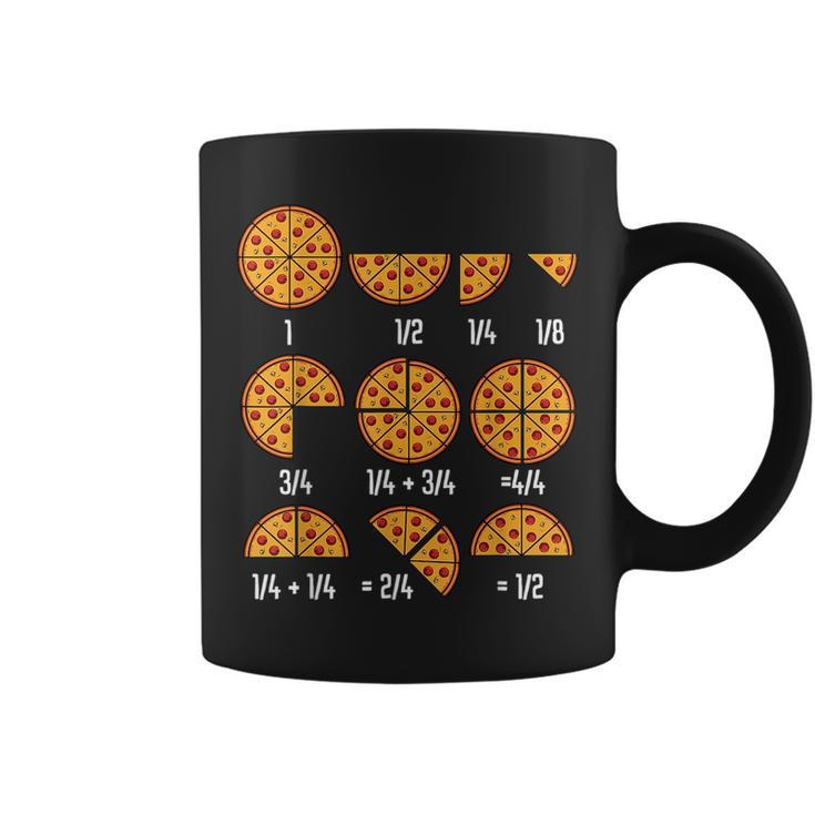 Pizza Math Fraction Italian Cuisine Food Sarcastic Humor  Coffee Mug