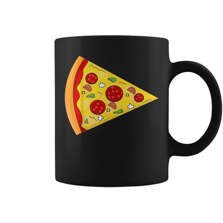 Pizza Pie & Slice Dad And Son Matching Pizza Fathers Day  Coffee Mug