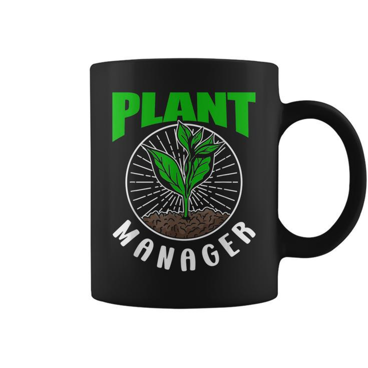 Plant Manager Garden Gardening Landscaping Gardener Coffee Mug