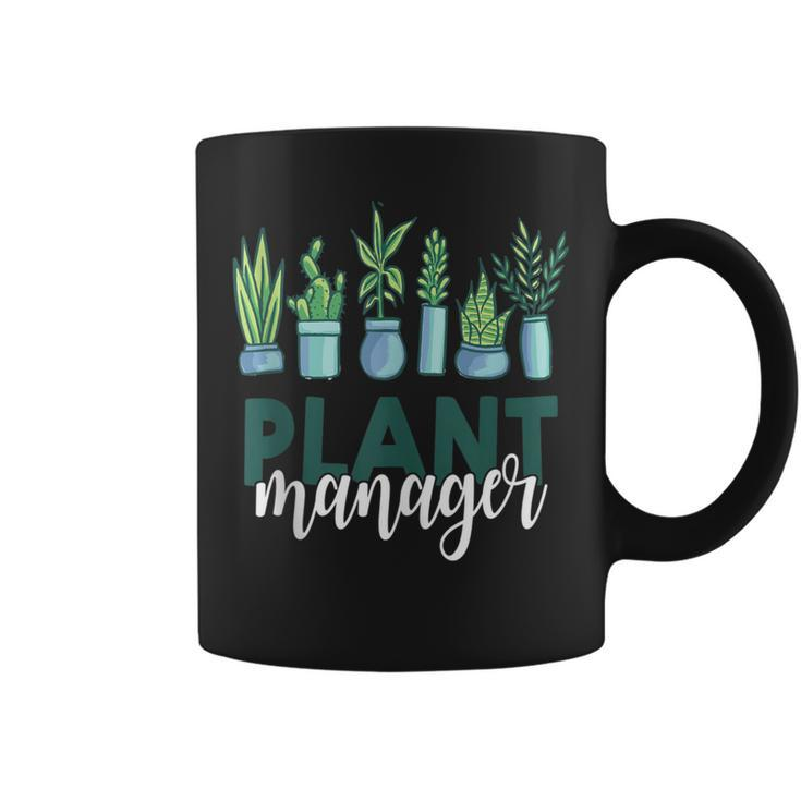 Plant Manager Gardener Garden Gardening Landscaping Coffee Mug