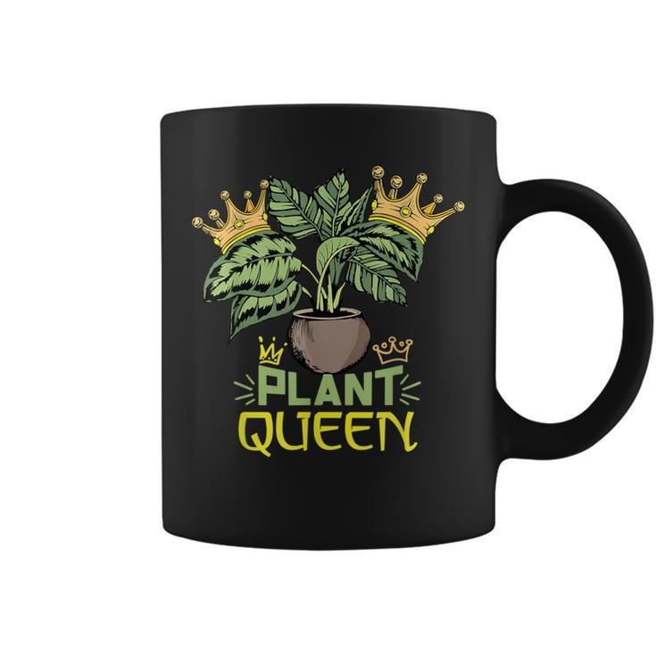 Plant Queen Plant Lover Florist Calathea Coffee Mug