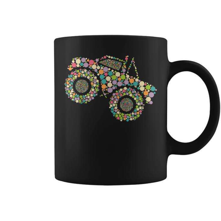 Polka Dot Monster Truck Dot Day Coffee Mug