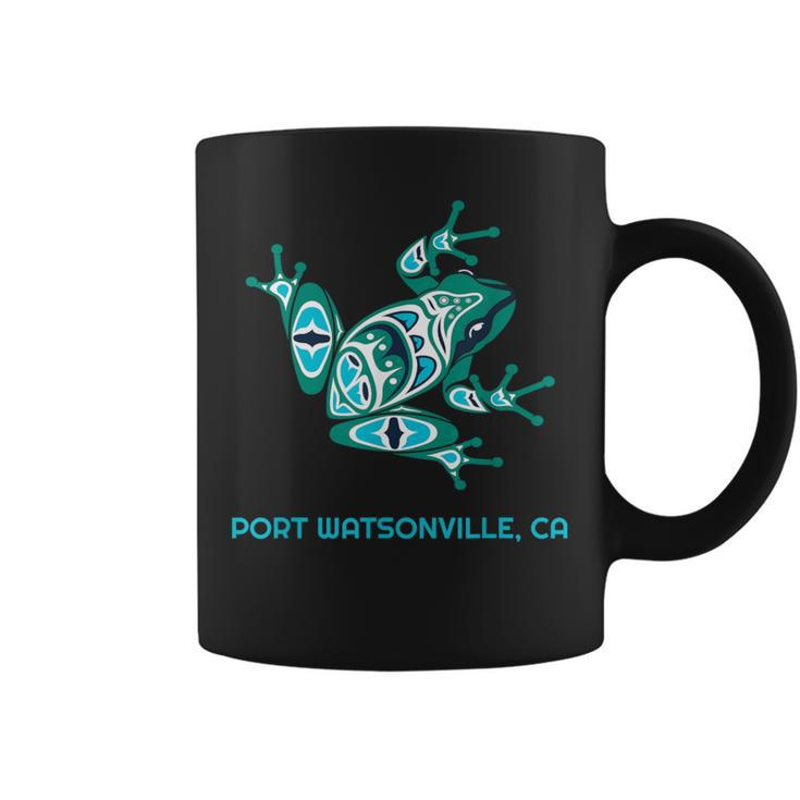 Port Watsonville Ca Frog Pacific Nw Native American Indian Coffee Mug